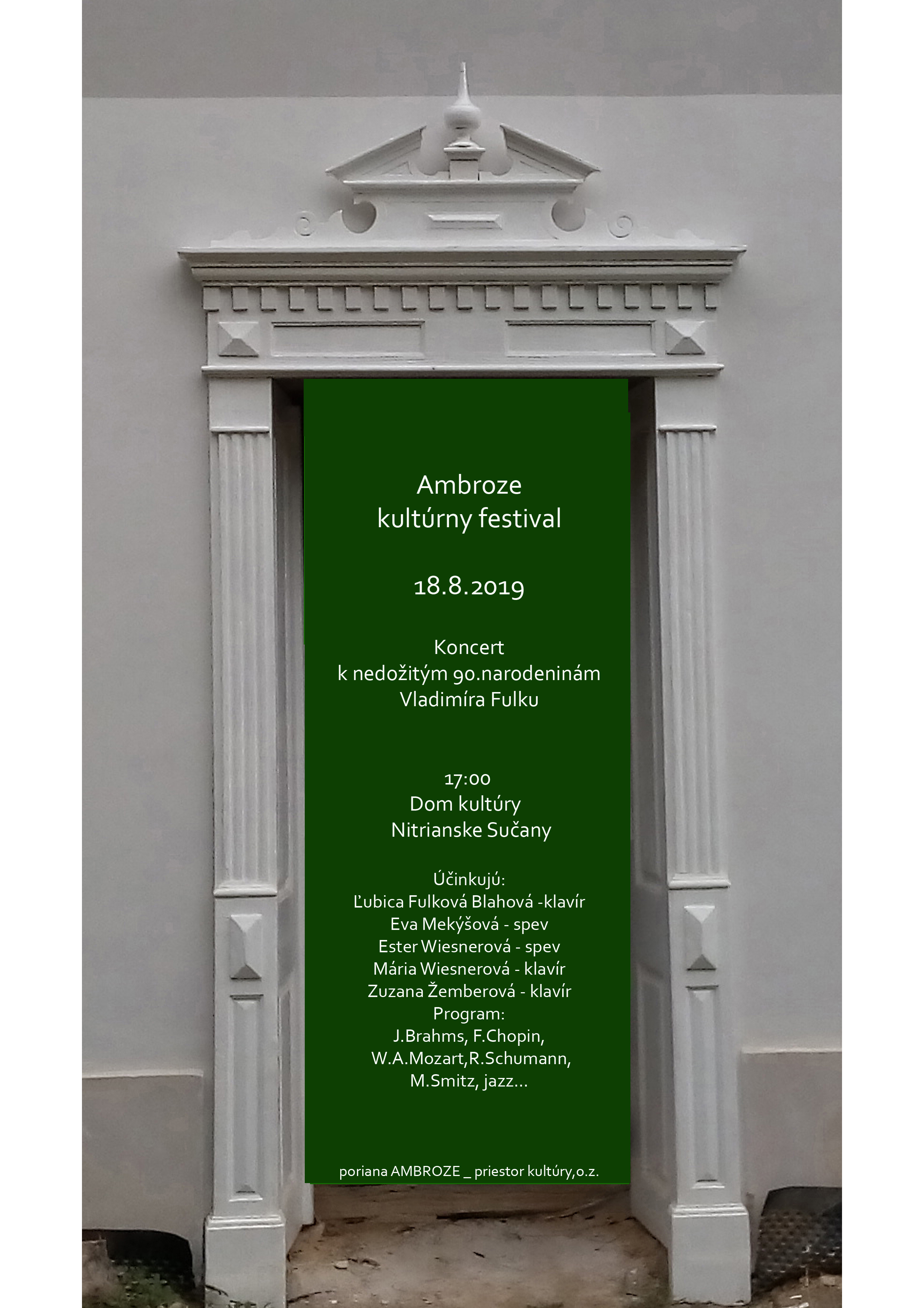 Plagat Ambroze kulturny